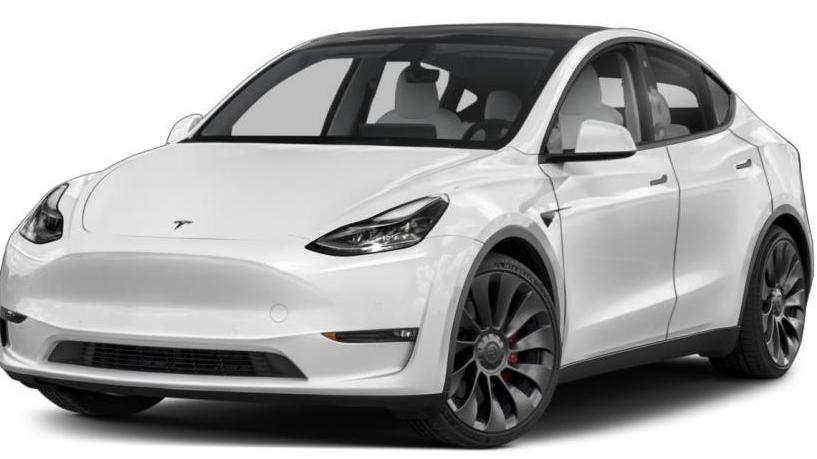 TESLA MODEL Y 2021 5YJYGDEE0MF078909 image